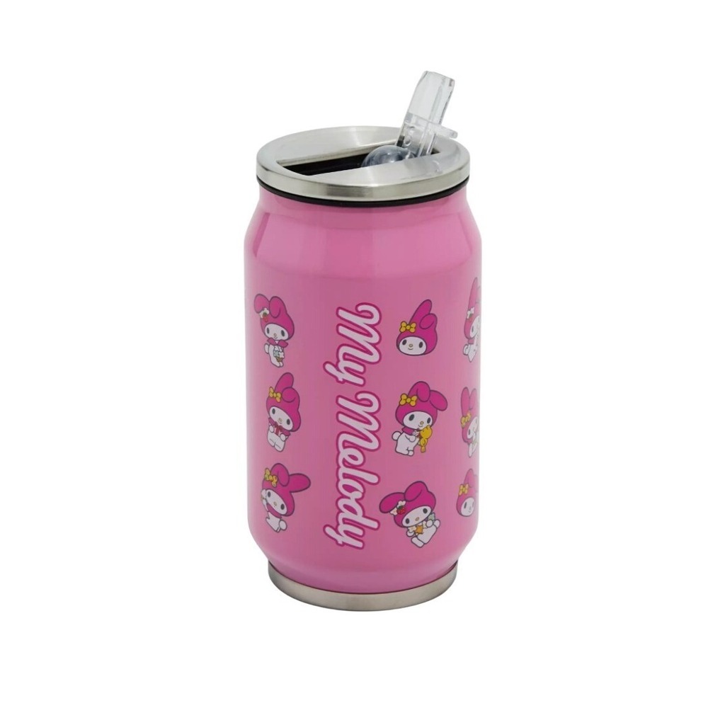 My Melody Poses NEW Soda Can Water Bottle Sanrio Hot Topic